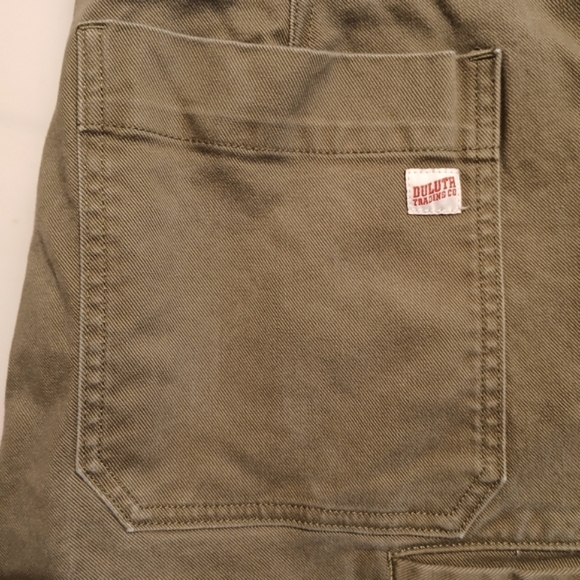 Duluth Trading Co. Men's trousers, dk brown/olive, sz 16 regular, cotton/spandex - Picture 5 of 7